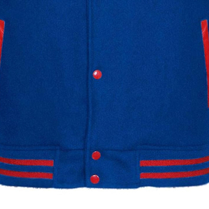 Wholesale Unisex Fashion Casual <b>Jacket</b> Custom Letterman Stand Waterproof Breathable Cotton Polyester Solid Colors Women - Product Image 4