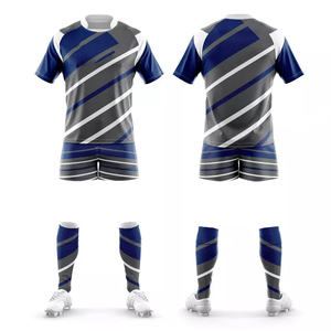 Meilleure vente confortable uniforme de rugby haute qualité fait à manches courtes Offre Spéciale uniforme de rugby respirant conception personnalisée - Product Image 5