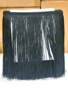 Vente flash KUSHANG TEXTILE Modèle KT 30CM 12 pouces Franges en tissu polyester soyeux lavable pour téléphone portable - Product Image 5