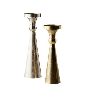 Candelabro Decorativo de Aluminio Plateado, Diseño Atractivo, Hecho a Mano, Ecológico, con Ranuras, de Lujo, Único para el Hogar - Product Image 5