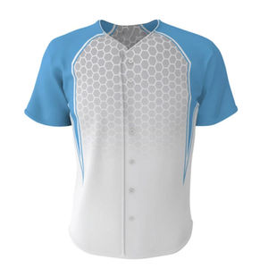 Maillot de baseball unisexe 2026 de qualité standard, personnalisable avec logo, respirant, impression numérique, 100 % polyester, antibactérien - Product Image 1