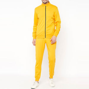 Chándales de invierno pesados de alta calidad personalizados para hombres de gran tamaño con cremallera gimnasio ropa deportiva patrón sólido ecológico-Servicio OEM - Product Image 1