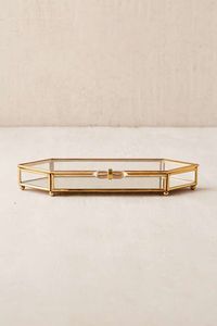 Caja de Joyería de Metal y Vidrio de Primera Calidad, Organizador de Joyas de Alta Calidad para Almacenamiento y Exhibición Seguros - Product Image 3