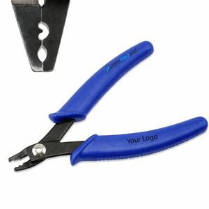 Pince à sertir pour perles en acier inoxydable, trous de 2,5 mm pour fil d'argent et d'or, outil universel pour la fabrication de bijoux en DIY - Product Image 1