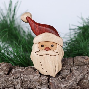 Tủ lạnh phụ kiện bằng gỗ giáng sinh nam châm đồ trang trí nhà bếp gỗ làm việc tủ lạnh Sticker - Product Image 1