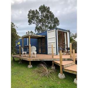 บ้านตู้คอนเทนเนอร์เหล็กพรีเมียม |   บ้านโมดูลาร์อายุการใช้งานยาวนานพร้อมสารเคลือบป้องกันการกัดกร่อน - Product Image 2