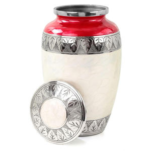 Urnes funéraires en métal, urne funéraire élégante et décorative pour les cendres humaines, élégant souvenir commémoratif, approvisionnement en vrac OEM - Product Image 4