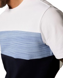Coton/polyester de qualité supérieure personnalisé votre propre conception vêtements de fitness bloc couleur coupe régulière t-shirt athlétique pour hommes - Product Image 4