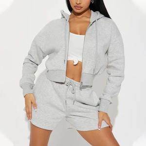 เสื้อแจ็กเก็ตสั้นมีซิปรูดผ้าฝ้าย100% ระบายอากาศมีฮู้ดพิมพ์ลายสำหรับฤดูหนาว - Product Image 4