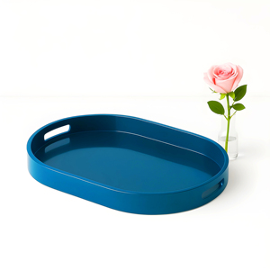 Plateau en laque vietnamienne au prix d'usine, écologique, art populaire, durable pour l'intérieur moderne, présentoir de cuisine, meilleur choix - Product Image 3