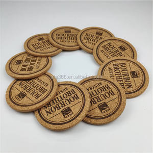 Sustainable Rustic <b>Wooden</b> Coasters Set Natural Drink <b>Mats</b> for Dining <b>Table</b> Kitchen and Office - Product Image 4