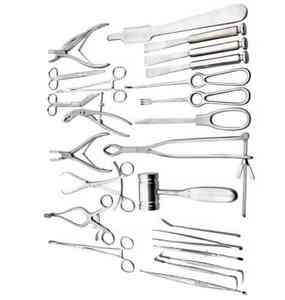 Juego de instrumentos de cirugía ortopédica reutilizables manuales de alta calidad, 25 Uds., acero inoxidable para cirugía ortopédica - Product Image 2