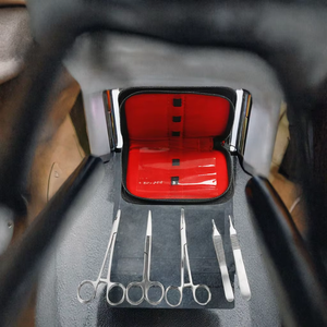 Kit de 5 Instrumentos Quirúrgicos Dentales Manuales de Acero para Sutura y Laceración, Set Médico para Cirujanos - Product Image 5