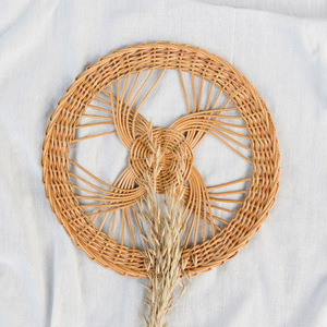 Latest Design <b>Snowflake</b> Rattan <b>Placemats</b> Dinner Decor Natural <b>Placemat</b> Dish Tablemats From Vietnam Factory - Product Image 3