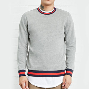 Sweat-shirt personnalisé pour hommes Tissu lourd en coton de haute qualité GSM Broderie de logo personnalisé Production OEM de marque privée - Product Image 4