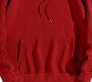 Qualité supérieure unisexe français tissu éponge en vrac Street Style lourd épais pull à capuche coton poudre bouffée imprimé à capuche - Product Image 4