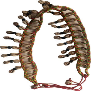 Ceinture perlée en coton pour femmes mode sac noir blanc Western OEM Logo Style boucle tissu emballage pièces couleur ind - Product Image 1