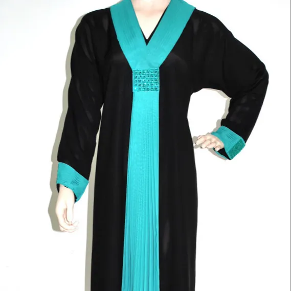Dubaï arabe Nouveau design élégant Robe de soirée abaya femme musulmane