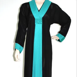 Dubaï arabe Nouveau design élégant Robe de soirée abaya femme musulmane - Product Image 1