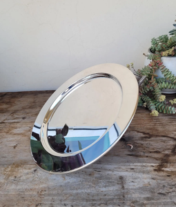 Assiettes de charge plaquées argent de style moderne de haute qualité Nouveau design Plats et assiettes pour mariages Événements Hôtels-quantité minimale de commande 50pcs - Product Image 1