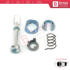 BDP36 Front Door <b>Lock</b> Barrel Repair Kit 6K4837223A for Caddy 2 Cordoba Ibiza Inca 6K 68 mm - Product Image 3