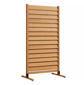 Paneles de Cercado de Madera Sólida para Privacidad (Diseño de Listones) - Product Image 3