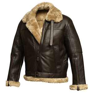 Chaqueta de Cuero Personalizada para Hombre, Ajustada, Cómoda, Chaqueta de Cuero Extra Grande, Chaqueta Cortavientos Transpirable para Hombre - Product Image 2