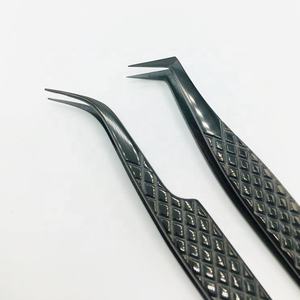 Nuevas pinzas para extensión de pestañas postizas, pinzas de acero inoxidable, juego de tijeras, pinzas para extensión de pestañas sólidas, visón sostenible - Product Image 1