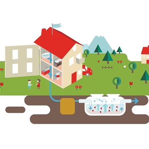 Attivatore biologico WC 700g 20 bustine da 35g per eliminare lo spurgo - Product Image 3