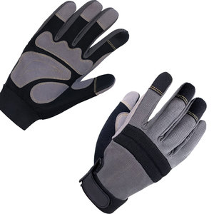 Nuevo desgaste Resistencia al calor Guantes mecánicos de cuero Premium Antiestático Antivibración Sin silicona Sin polvo Personalizable - Product Image 5
