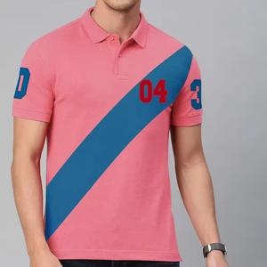 Nuevo Polo de punto Waffle para hombre con paneles de cuello Business Golf Polo para hombre Casual en stock Polo al por mayor - Product Image 1
