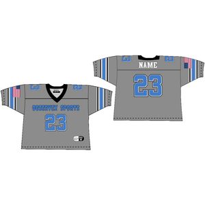 Uniformes Personalizados de Alta Calidad y Transpirables con Logotipo, 100% Poliéster, Camisetas de Fútbol Americano con la Bandera de la Liga Estadounidense - Product Image 1