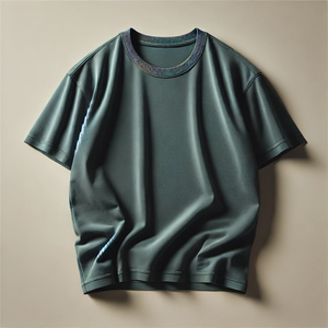 T-shirt de compression à manches longues pour homme, coupe classique, poids lourd, 100 % coton, confortable et élégant, idéal pour l'impression personnalisée - Product Image 5