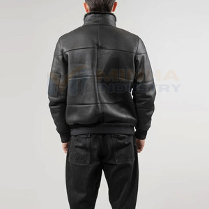 Chaqueta de Cuero de Alta Calidad Hecha con el Mejor Material para Hombre, Invierno, Gran Venta, Precio Bajo, Logotipo Frontal Personalizable - Product Image 6