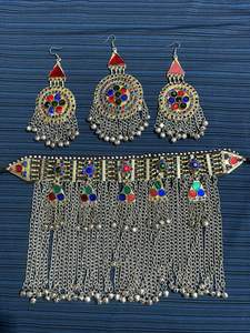 Ensembles de bijoux afghans de luxe les plus demandés pour dames ensemble de bijoux Vintage afghan de haute qualité fait à la main personnalisé belle conception - Product Image 2