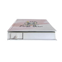 Boîte à cadeaux vidéo personnalisée en papier, impression par transfert thermique, publicité promotionnelle, carte cadeau, vacances, mariage, marque YNG