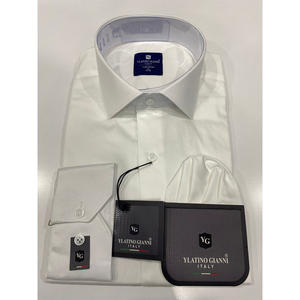 Hot Sale Eco-Friendly Double Breasted Smart Casual Poplin <b>Shirts</b> for Men <b>Paisley</b> Pattern Wholesale - Product Image 6