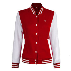 Chaqueta universitaria de moda para mujer, abrigo con letras a la moda, parche de chenilla personalizado, chaqueta universitaria bordada, chaqueta de equipo escolar - Product Image 1