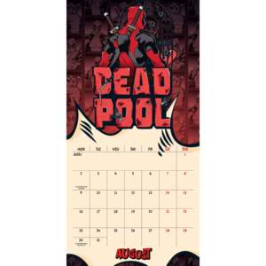 2027 Marvel for Deadpool Custom Desk <b>Calendar</b> Table and Wall <b>Calendar</b> in Paper Printed Design - Product Image 4