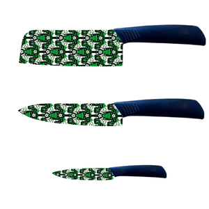 Juego de 2 Cuchillos de Chef con Revestimiento Cerámico, Aptos para Lavavajillas, Ambidiestros, Ecológicos, Precio de Fábrica, Calidad Premium - Product Image 1