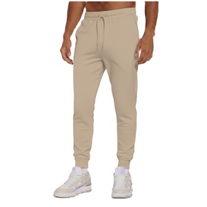 Pantalons de jogging pour hommes Fourniture en usine de pantalons de survêtement en molleton de coton de qualité supérieure OEM/ODM Fabricant de vêtements de sport avec impression de logo personnalisé - Product Image 1