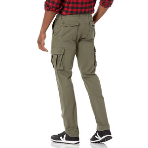 Men's Cotton <b>Cargo</b> <b>Pants</b> Mid Waist Multi-Pocket Design Factory Wholesale Men's Outdoor Hiking Streetwear Casual Trousers - Product Image 4