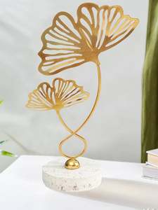 Décoration de table au design moderne pour la maison, hôtel, bureau, vaisselle, accessoires décoratifs, table de couleur dorée, autres accessoires de décoration pour la maison - Product Image 5