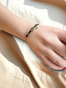 Bracelet enveloppant tendance en acier inoxydable avec pierre en zircon - Cadeau - Product Image 2