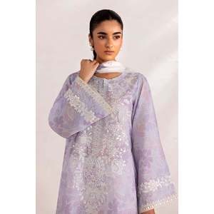 Ensemble de costume pour femme en tissu brodé UF-4450 - Product Image 5