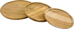 Plateau de service en bois d'acacia, petit et luxueux, écologique, facile à nettoyer, articles de cuisine, cadeau d'affaires - Product Image 6
