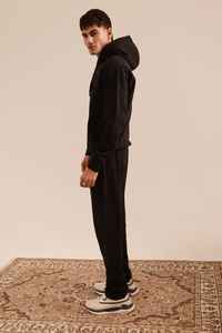 Sudadera con capucha de algodón orgánico 100% personalizada para hombre, Sudadera con capucha francesa de felpa pesada de alta calidad para invierno, sudaderas con capucha en blanco - Product Image 5