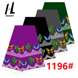 ヘンリーアイランダースタイルの新しいデザインのパシフィックスカート用の伝統的なチキン & バタフライプリント生地 - Product Image 3