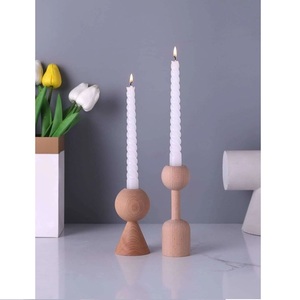 Bougeoir de vente de haute qualité avec un design unique ultime pour les utilisations de la décoration de la maison par petit bougeoir de maison moderne - Product Image 4
