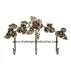 Customized Metal Wall Hooks Home Decorative Multi Color Flower Design Wall Mounted Bathroom Towel Clothes Hooks - Product Image 6